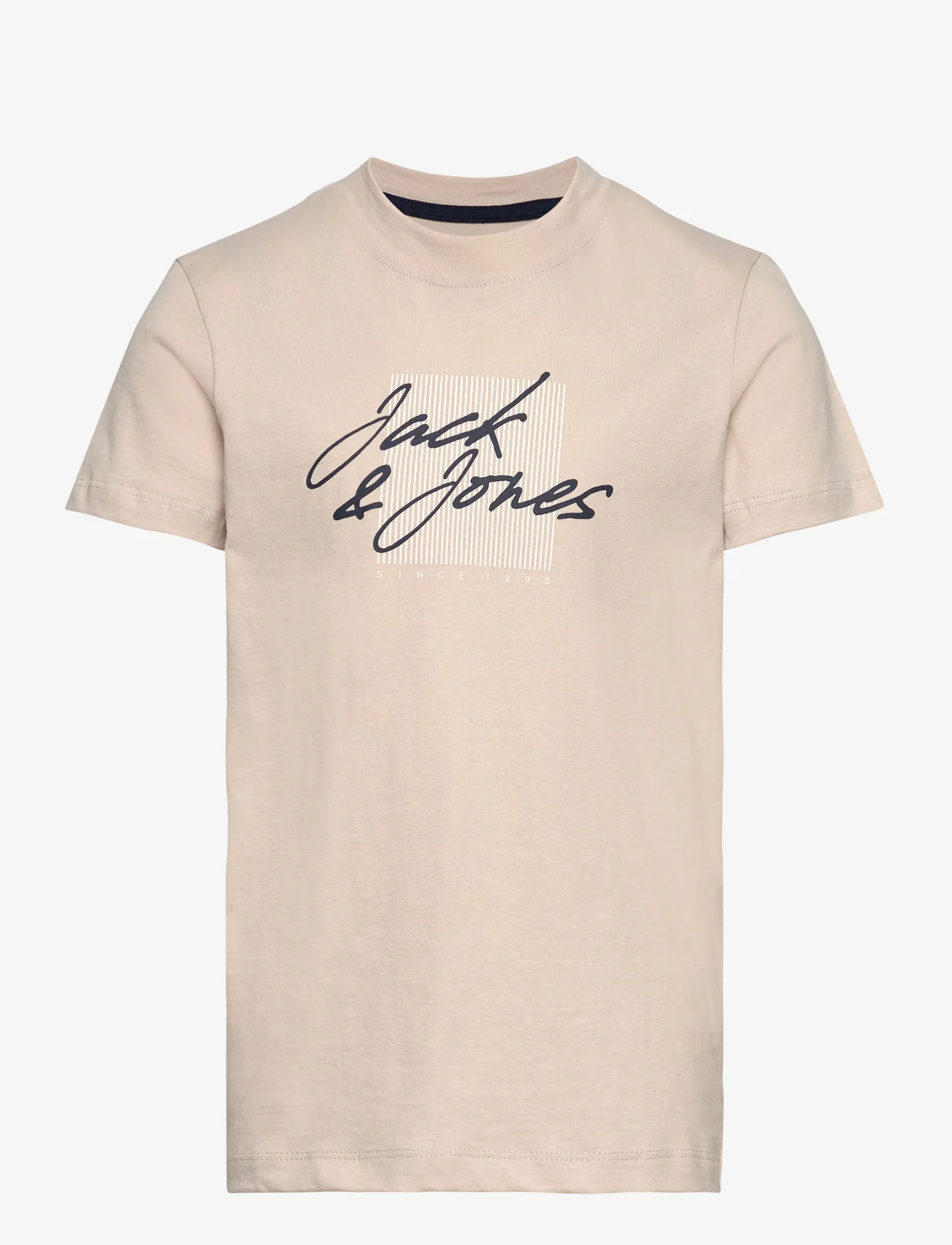 Jack & Jones - JJZURI TEE SS CREW NECK JNR - kortärmade t-shirts - moonbeam - 0