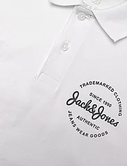 Jack & Jones - JJFOREST POLO SS JNR - poloskjorter - white - 2