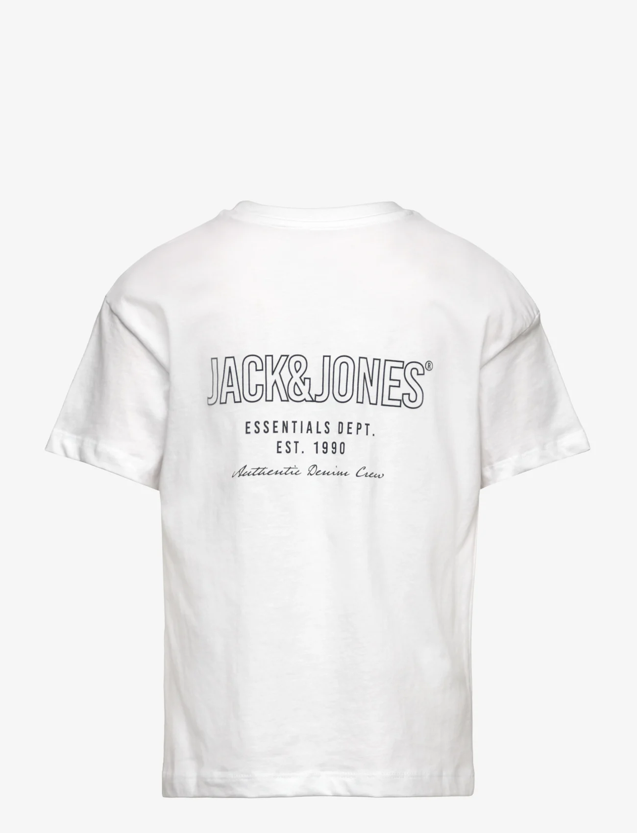 Jack & Jones - JJGROW TEE SS CREW NECK JNR - kortärmade t-shirts - white - 1