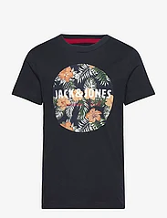 Jack & Jones - JJCHILL SHAPE TEE SS CREW NECK JNR - kortärmade t-shirts - navy blazer - 0
