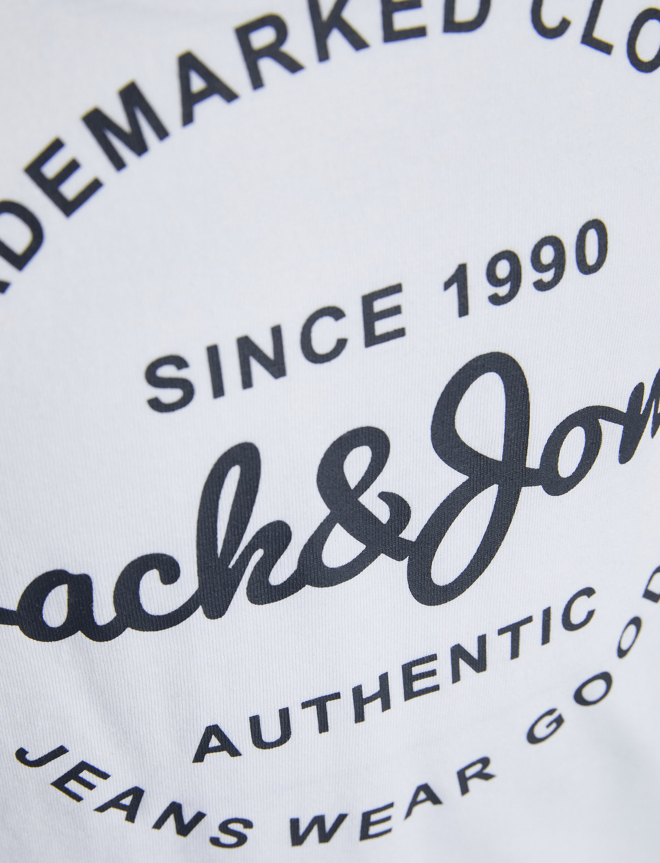 Jack & Jones - JJFOREST TEE LS CREW NECK JNR - langærmede t-shirts - white - 1