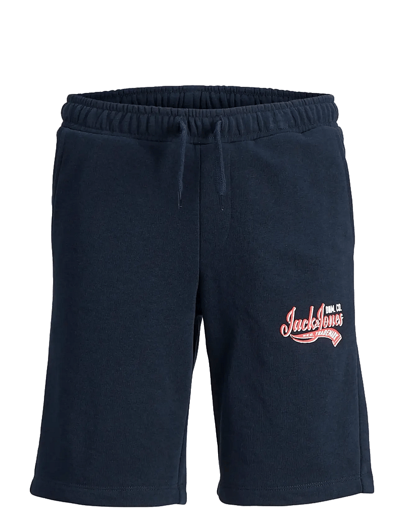 Jack & Jones - JPSTLOGO SWEAT SHORTS 2 COL SN GMS JNR - sweatshorts - navy blazer - 1