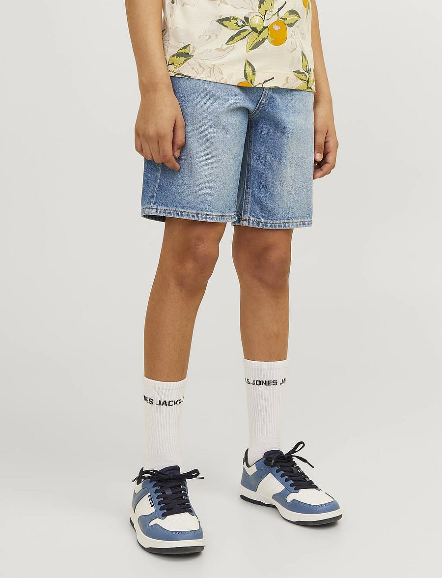 Jack & Jones - JJICHRIS JJORIGINAL SHORTS MF 920 SN JNR - blue denim - 0