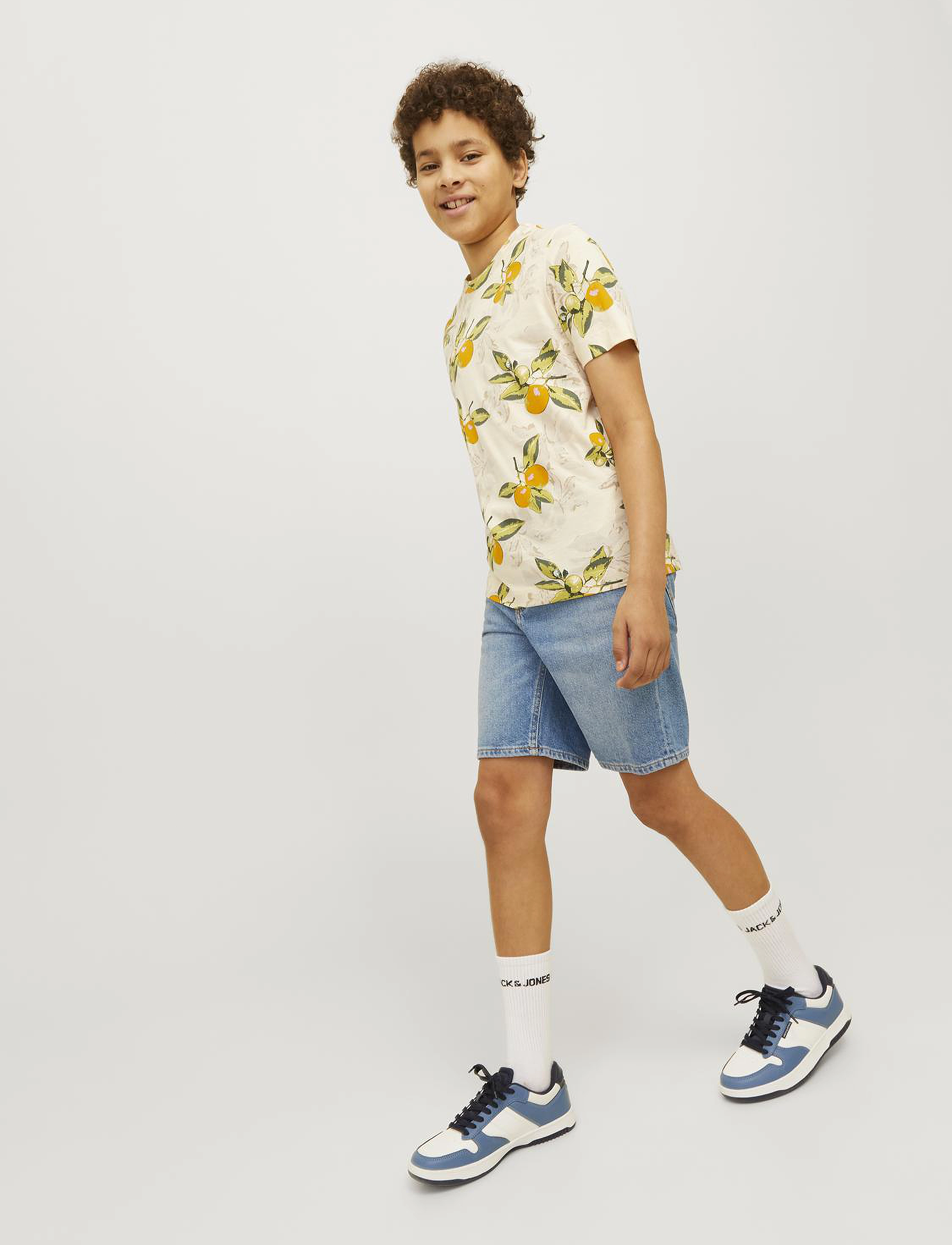 Jack & Jones - JJICHRIS JJORIGINAL SHORTS MF 920 SN JNR - blue denim - 5