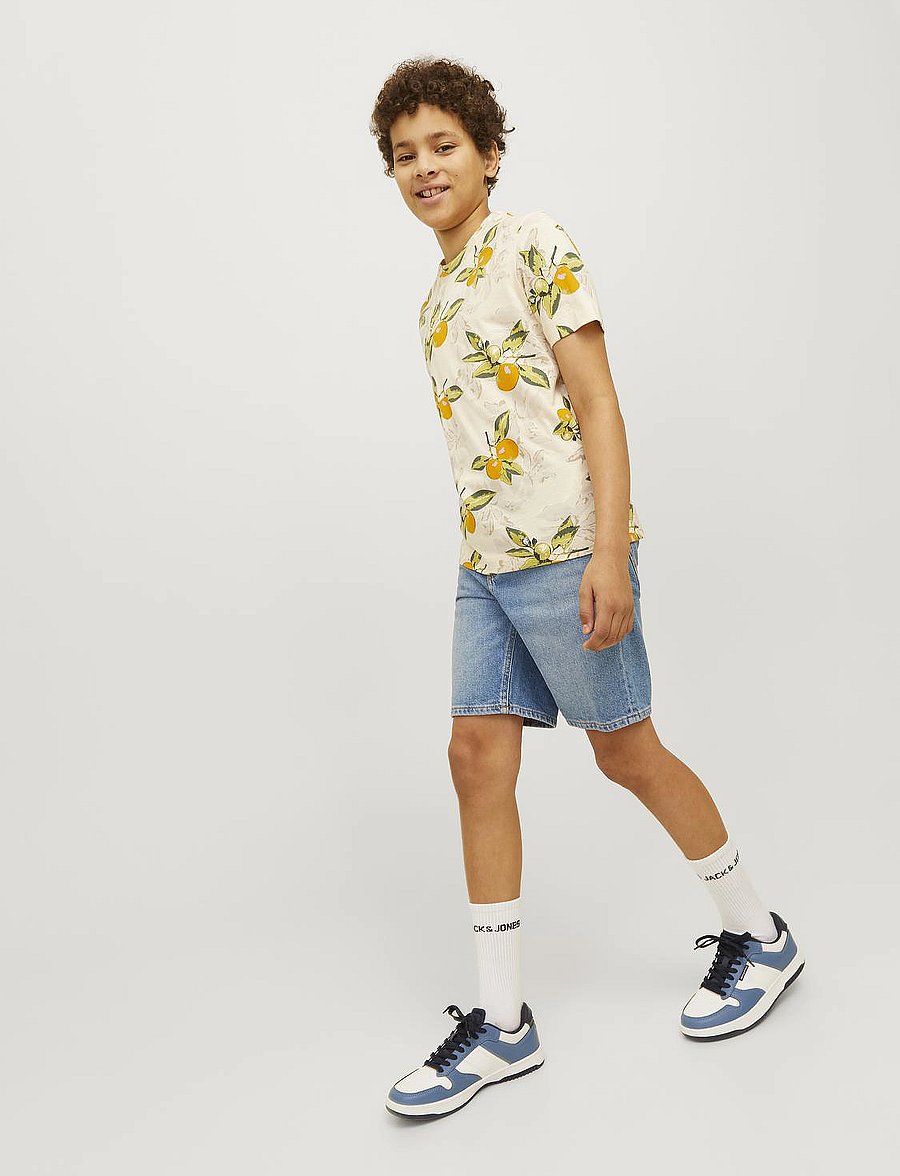 Jack & Jones - JJICHRIS JJORIGINAL SHORTS MF 920 SN JNR - blue denim - 5