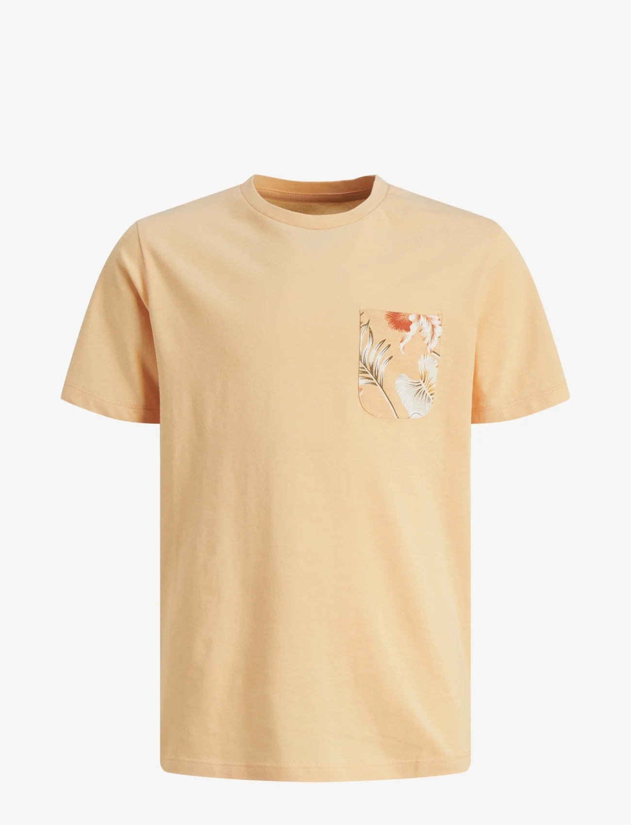 Jack & Jones - JJCHILL POCKET TEE SS JNR - short-sleeved t-shirts - apricot ice - 0