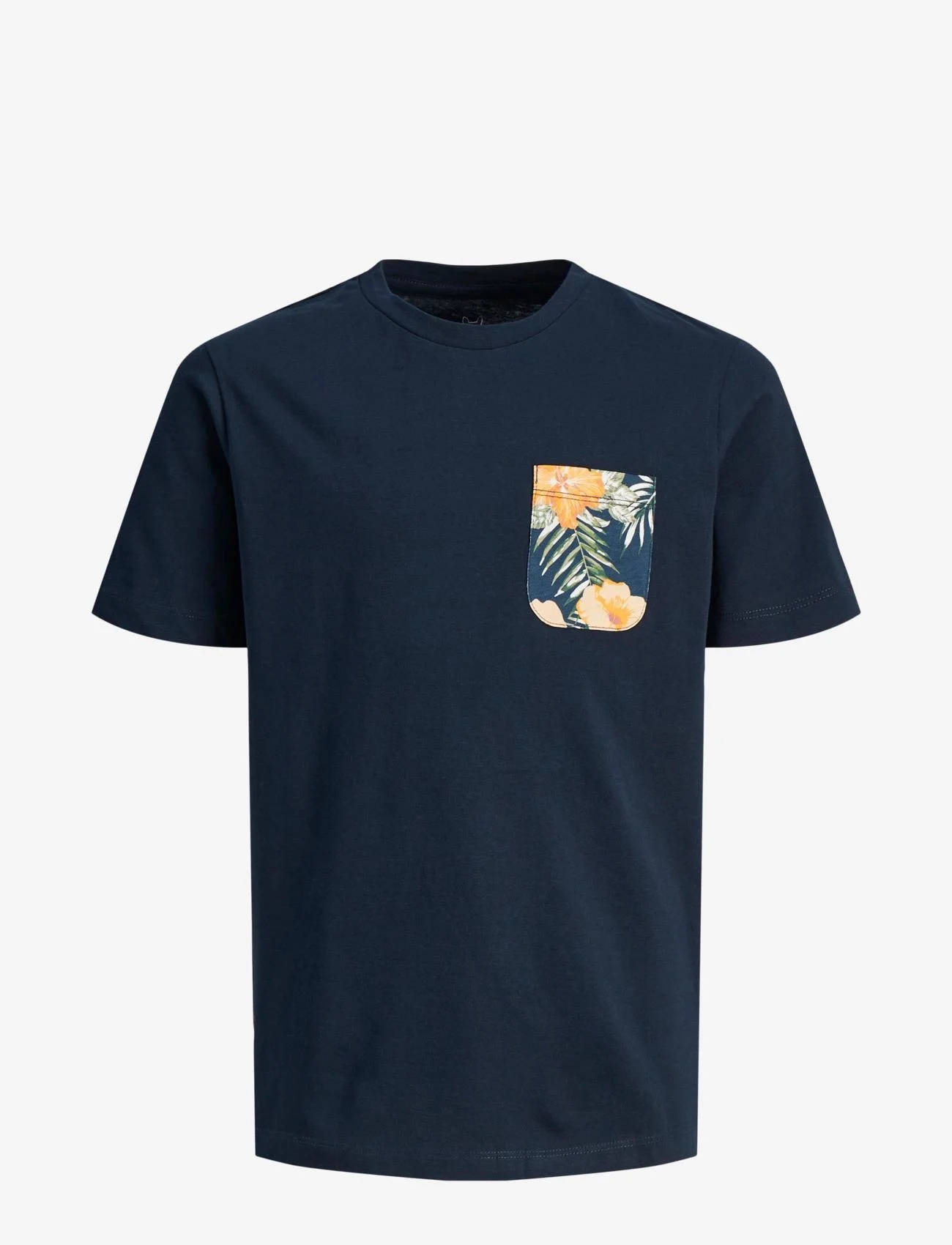 Jack & Jones - JJCHILL POCKET TEE SS JNR - kortärmade t-shirts - navy blazer - 0