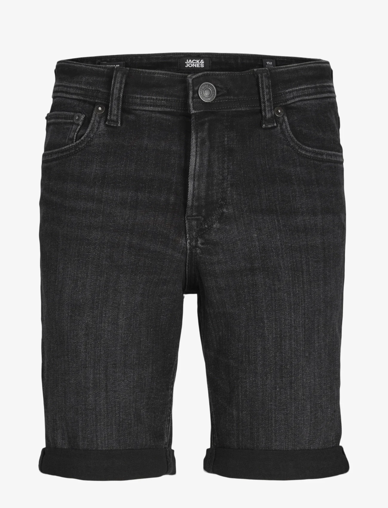 Jack & Jones - JJIRICK JJORIGINAL SHORTS AM 600 JNR - jeansshorts - black denim - 0