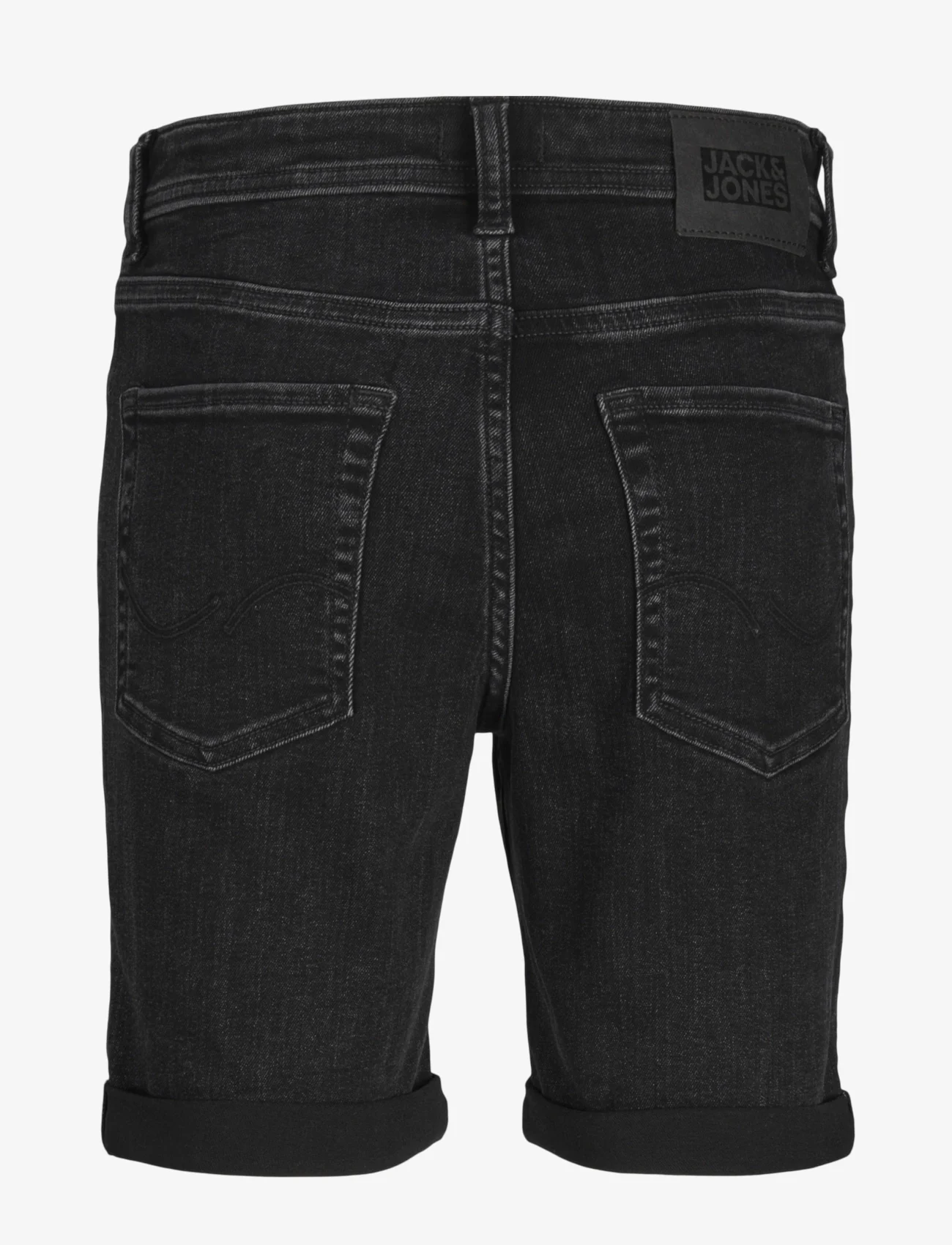 Jack & Jones - JJIRICK JJORIGINAL SHORTS AM 600 JNR - jeansshorts - black denim - 1