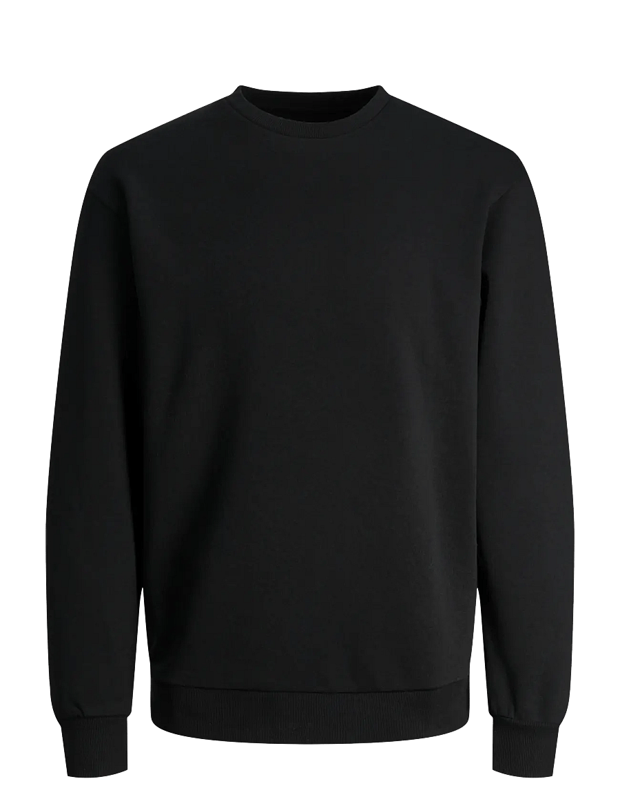 Jack & Jones - JJEBRADLEY SWEAT CREW NOOS JNR - sweatshirts - black - 1