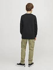 Jack & Jones - JJEBRADLEY SWEAT CREW NOOS JNR - mažiausios kainos - black - 3