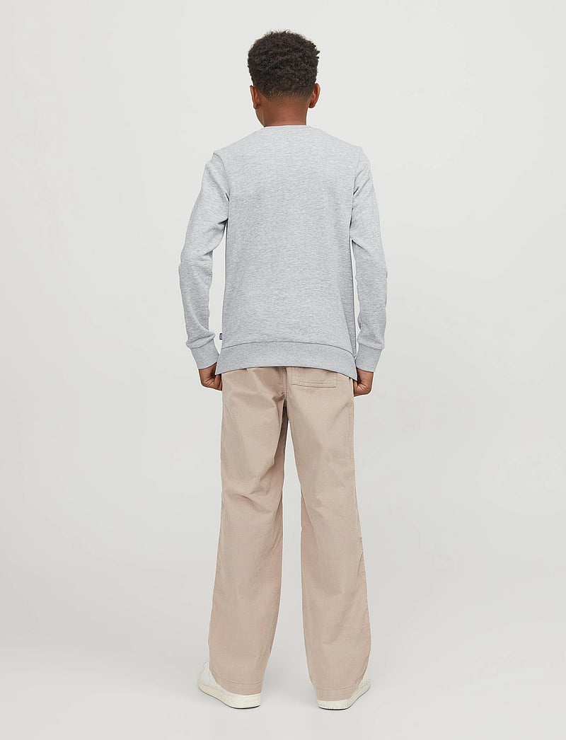 Jack & Jones - JJEBRADLEY SWEAT CREW NOOS JNR - bluzy - light grey melange - 3