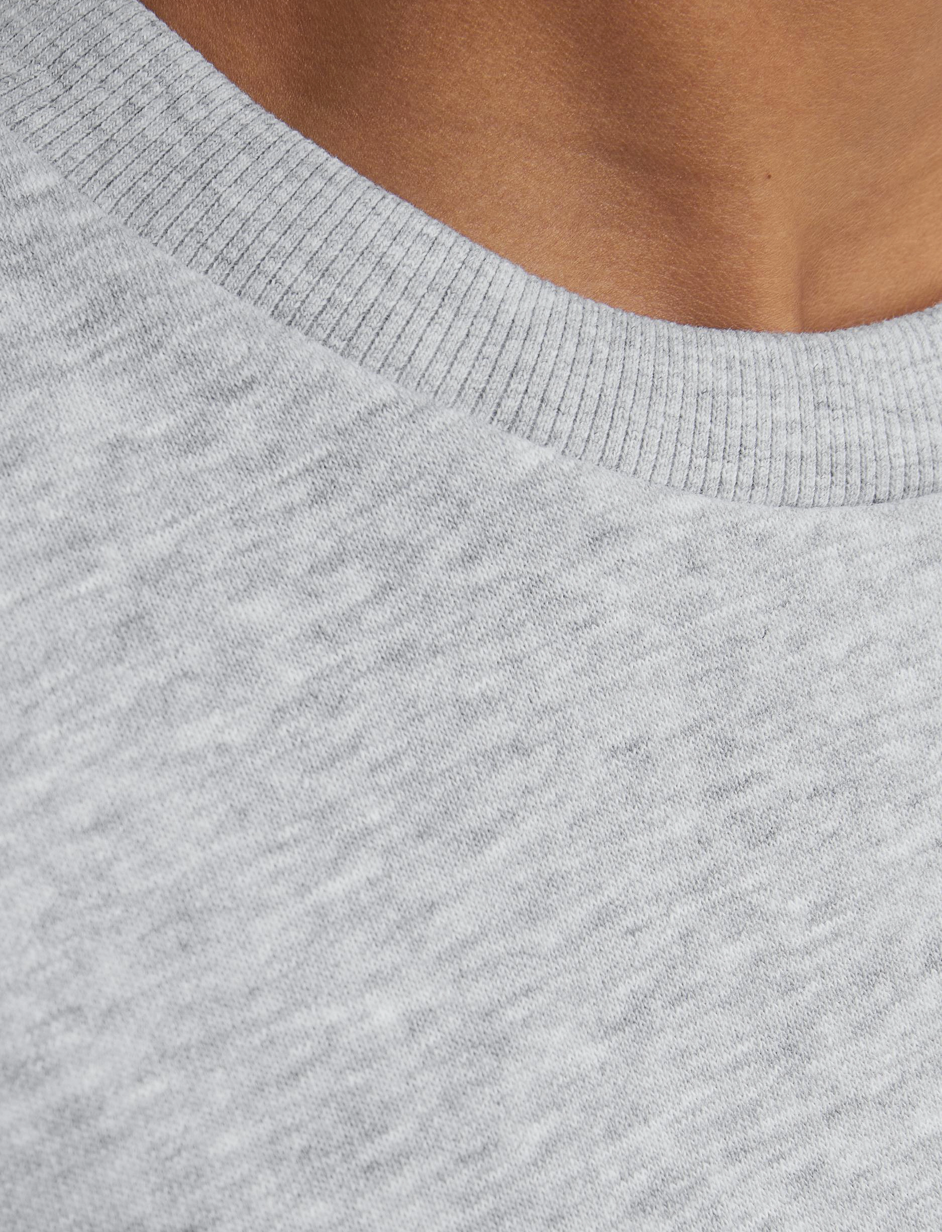 Jack & Jones - JJEBRADLEY SWEAT CREW NOOS JNR - sweatshirts - light grey melange - 4