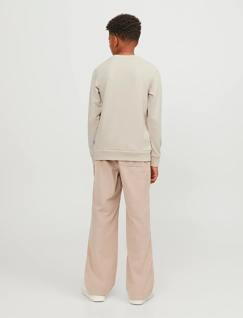 Jack & Jones - JJEBRADLEY SWEAT CREW NOOS JNR - dressipluusid - moonbeam - 3