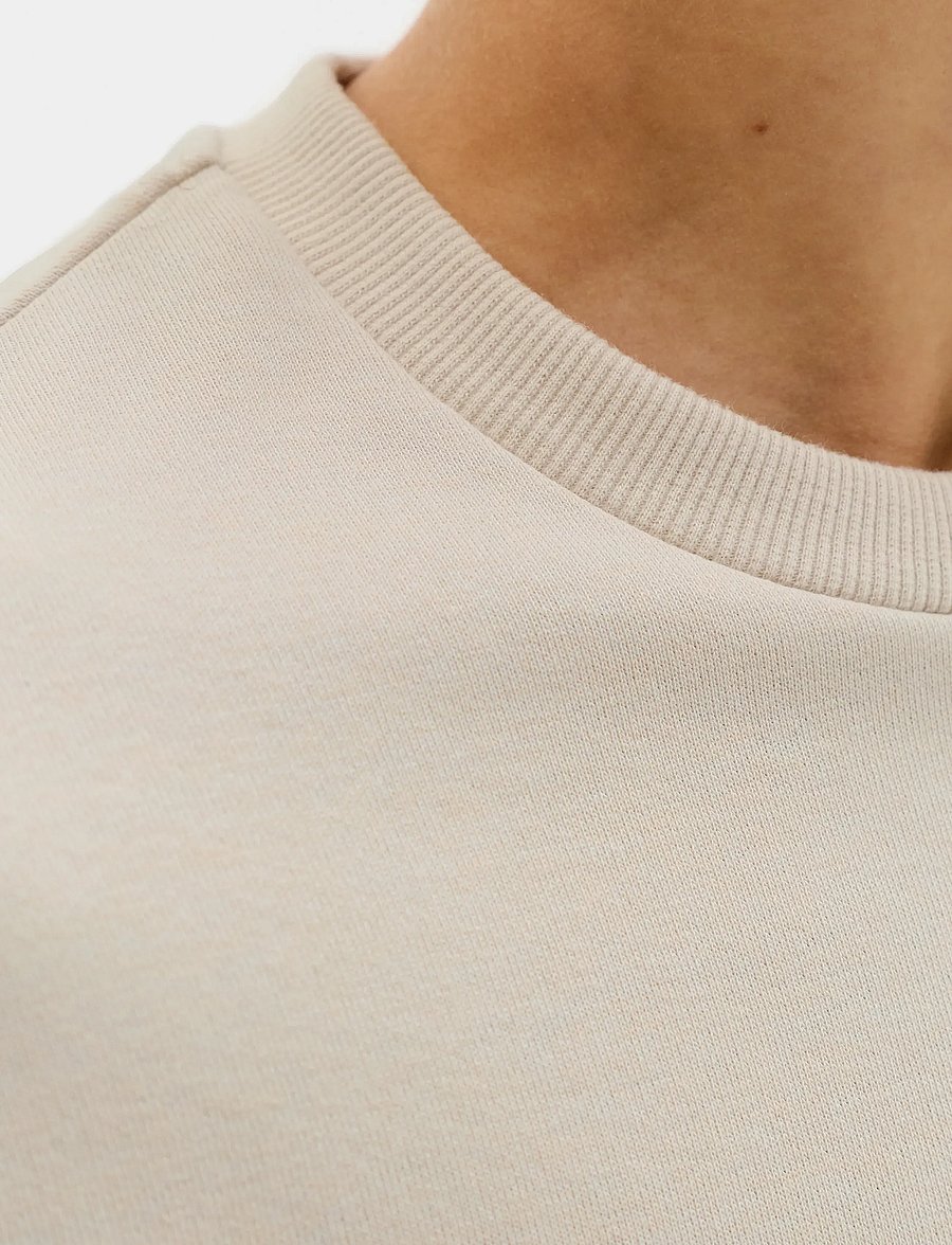 Jack & Jones - JJEBRADLEY SWEAT CREW NOOS JNR - sweatshirts - moonbeam - 5
