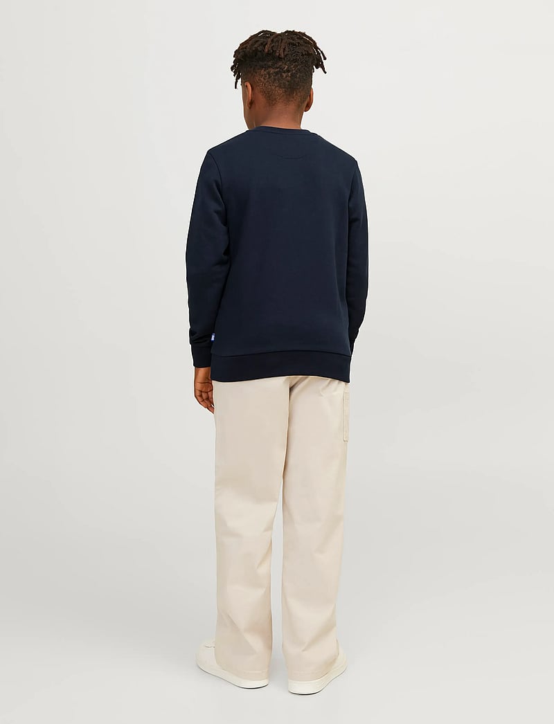 Jack & Jones - JJEBRADLEY SWEAT CREW NOOS JNR - sporta džemperi - navy blazer - 3