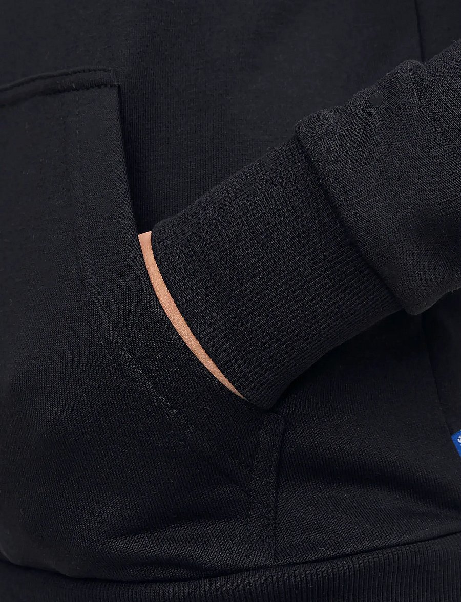 Jack & Jones - JJEBRADLEY SWEAT HOOD NOOS JNR - hoodies - black - 4