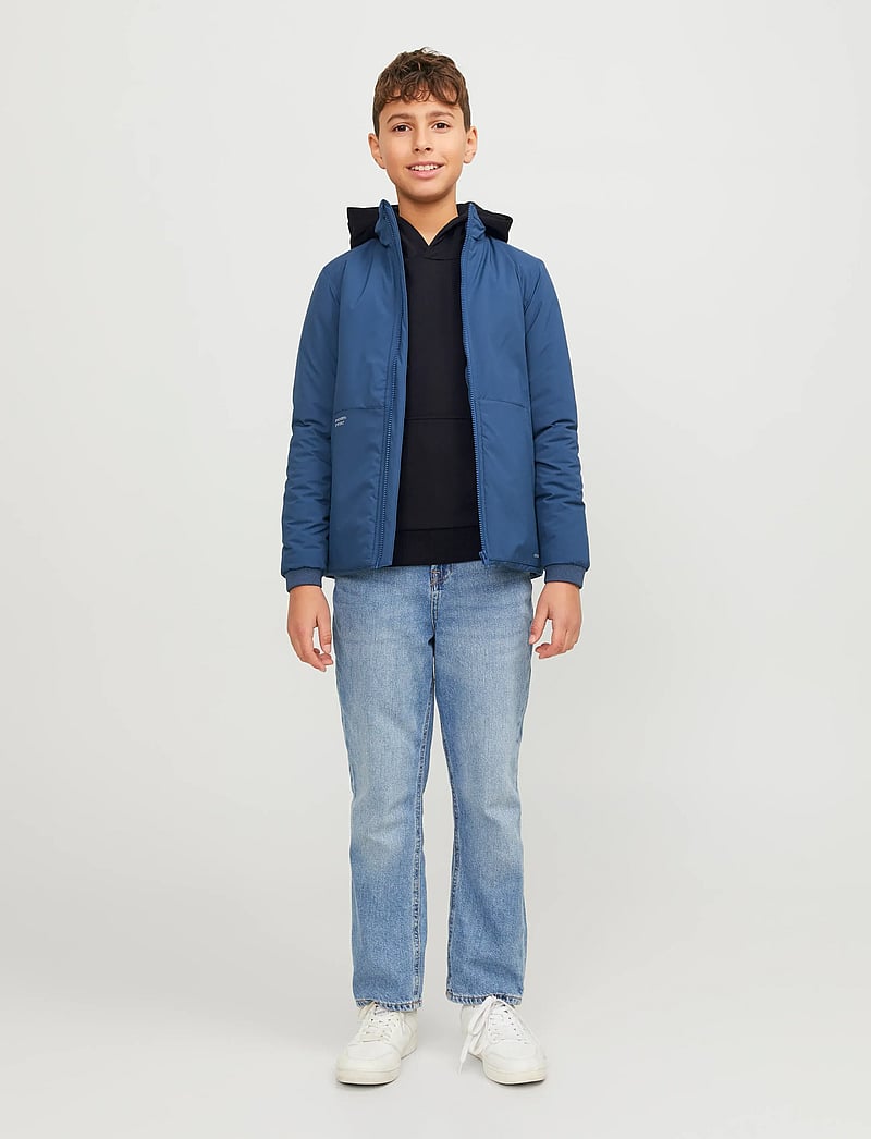 Jack & Jones - JJEBRADLEY SWEAT HOOD NOOS JNR - kapuzenpullover - black - 5