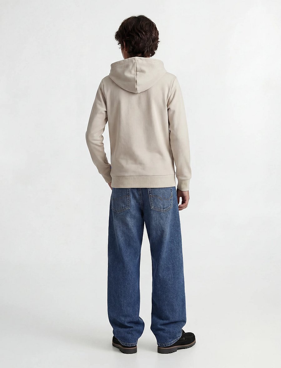 Jack & Jones - JJEBRADLEY SWEAT HOOD NOOS JNR - kapuutsiga pusad - moonbeam - 3