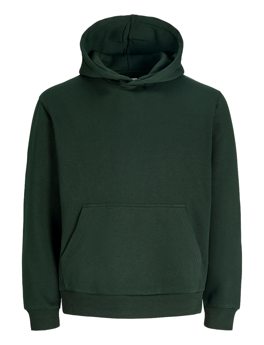 Jack & Jones - JJEBRADLEY SWEAT HOOD NOOS JNR - kapuutsiga pusad - scarab - 1