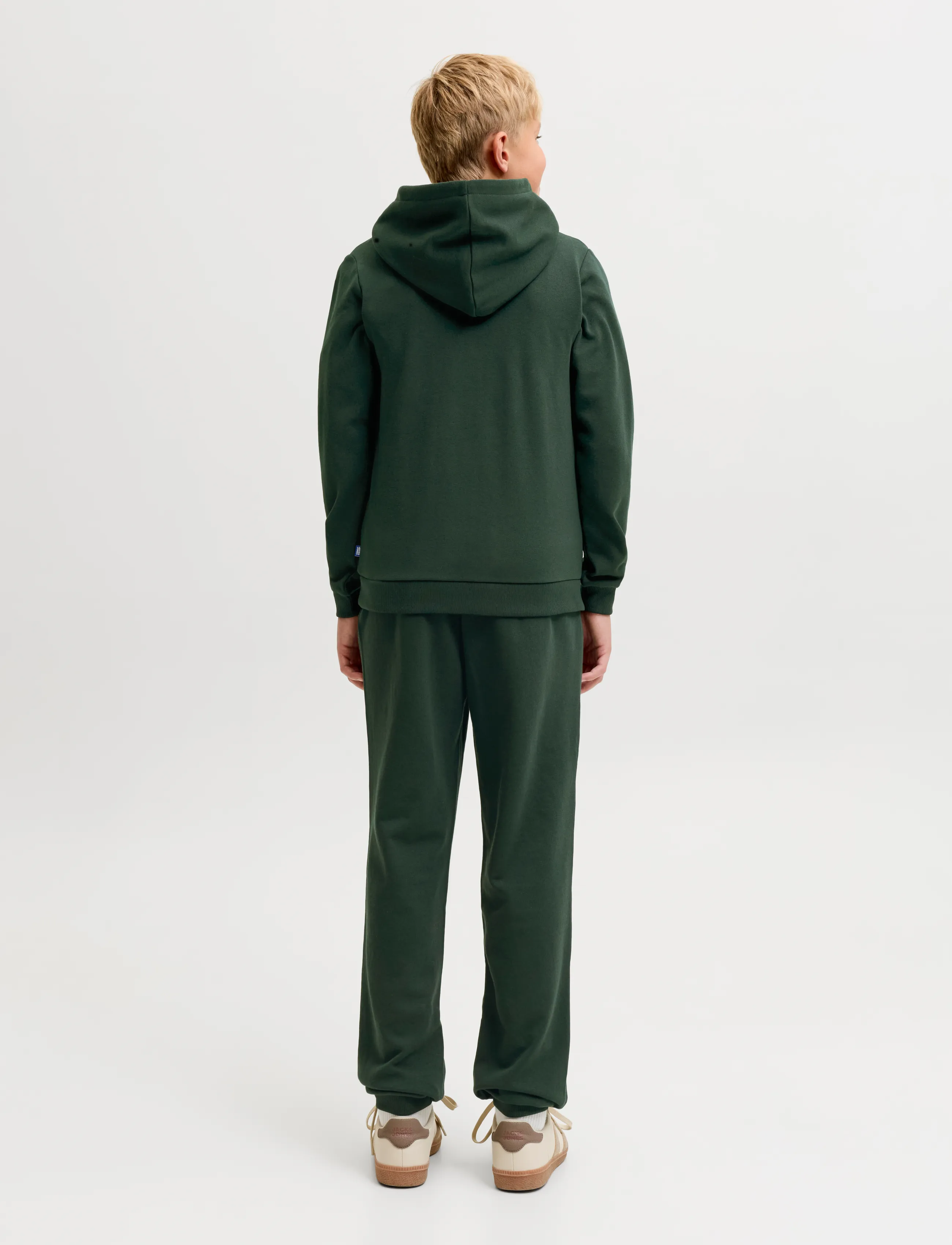 Jack & Jones - JJEBRADLEY SWEAT HOOD NOOS JNR - kapuutsiga pusad - scarab - 2
