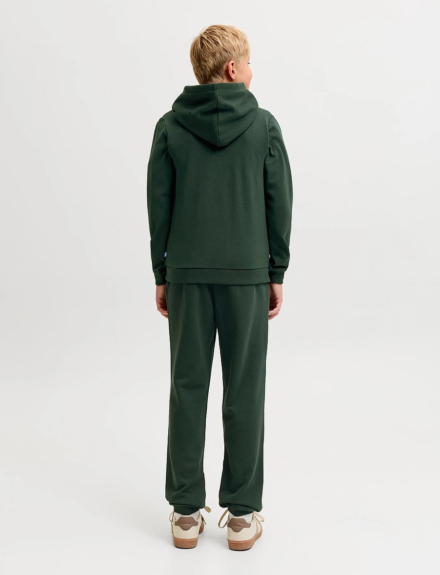 Jack & Jones - JJEBRADLEY SWEAT HOOD NOOS JNR - kapuutsiga pusad - scarab - 2