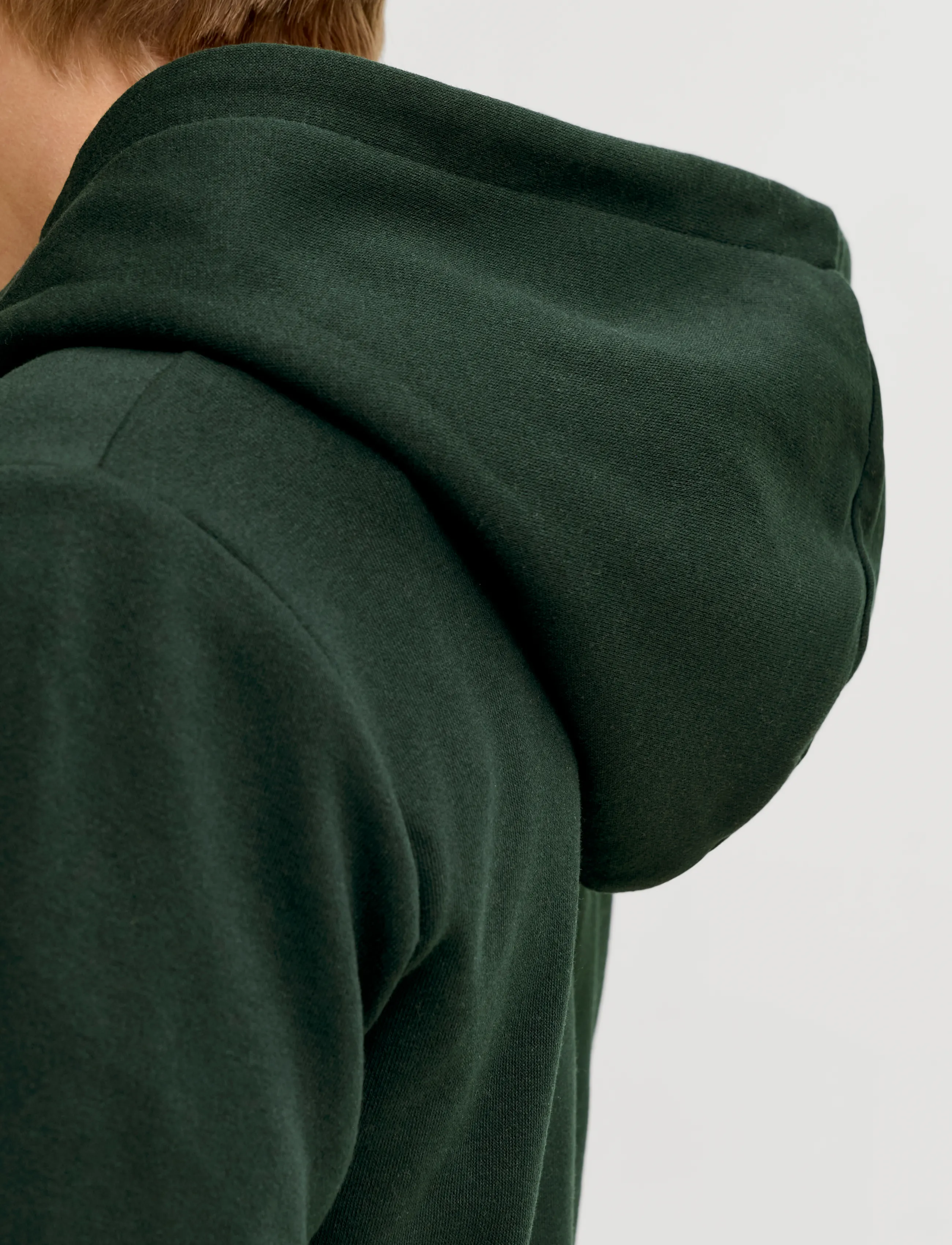 Jack & Jones - JJEBRADLEY SWEAT HOOD NOOS JNR - kapuutsiga pusad - scarab - 4