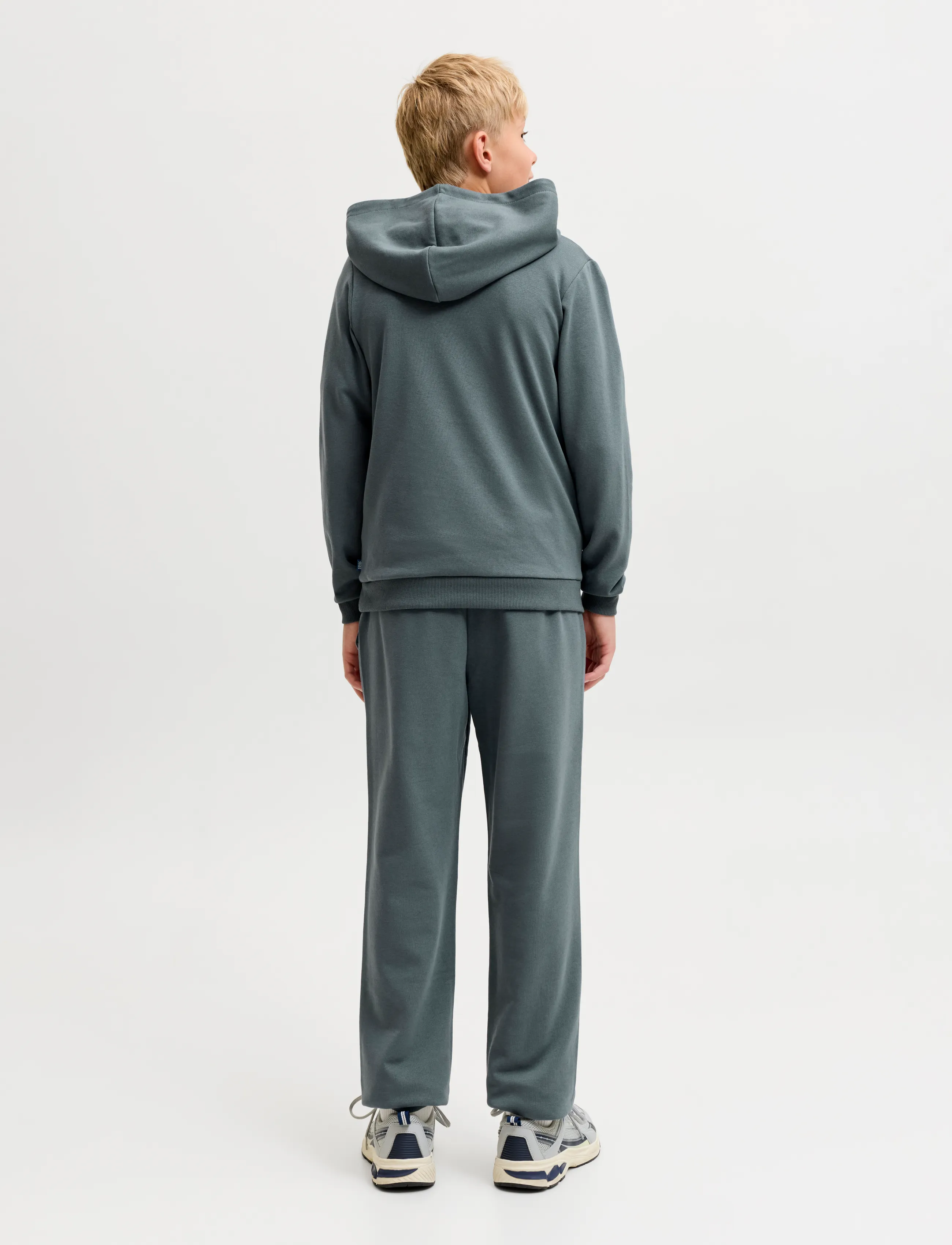 Jack & Jones - JJEBRADLEY SWEAT HOOD NOOS JNR - kapuutsiga pusad - turbulence - 2