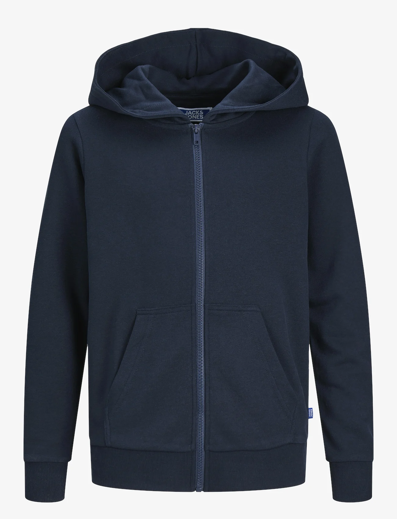 Jack & Jones - JJEBRADLEY SWEAT ZIP HOOD NOOS JNR - hættetrøjer - navy blazer - 0