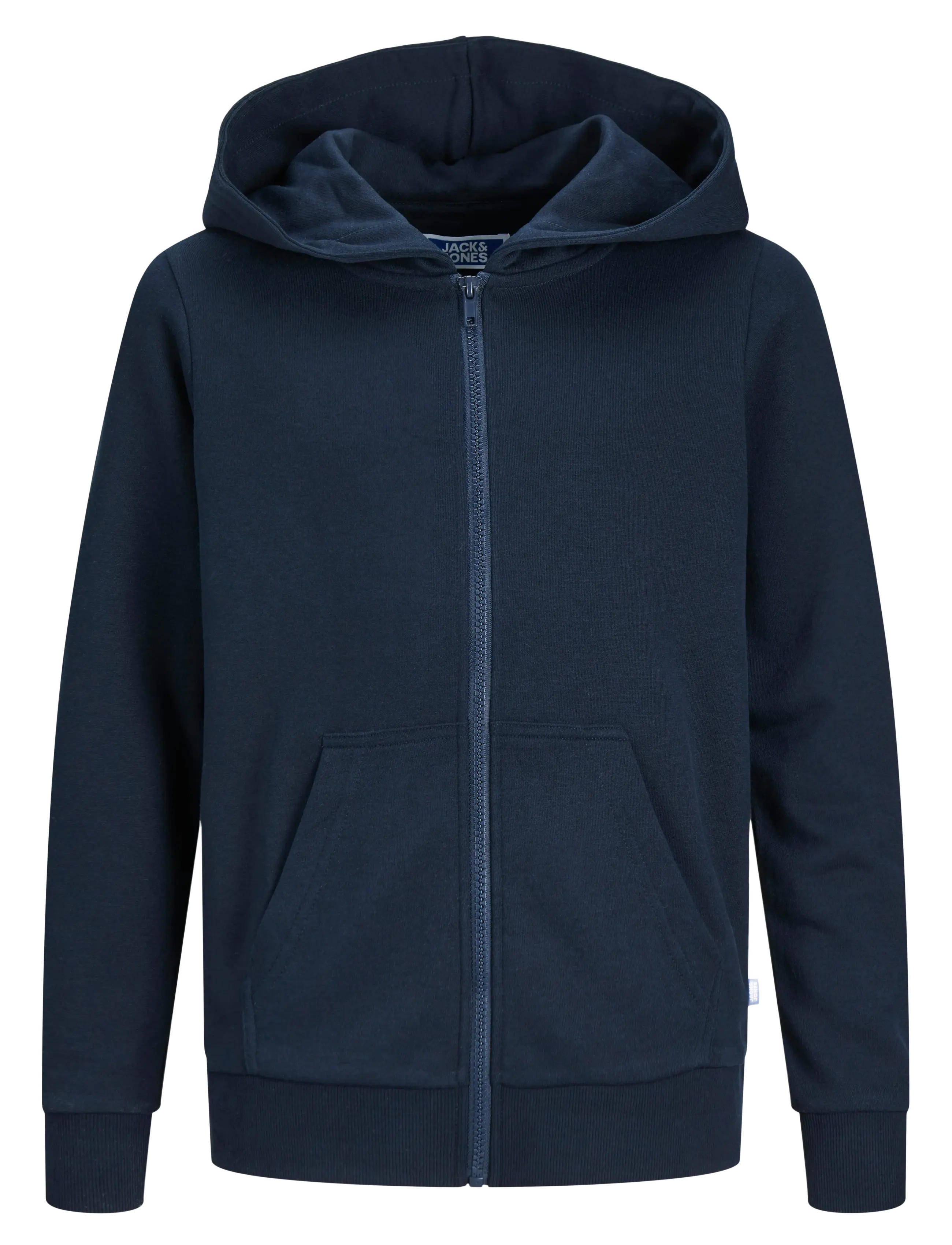 Jack & Jones JJEBRADLEY SWEAT ZIP HOOD NOOS JNR - Riided - NAVY BLAZER / navy