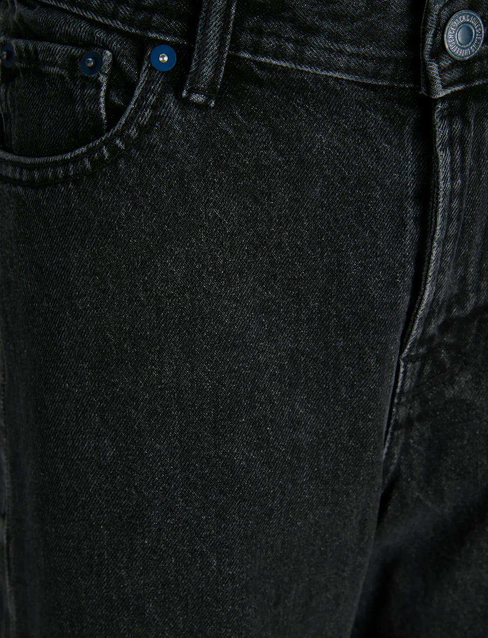 Jack & Jones - JJICHRIS JJORIGINAL SQ 737 JNR - loose jeans - black denim - 2
