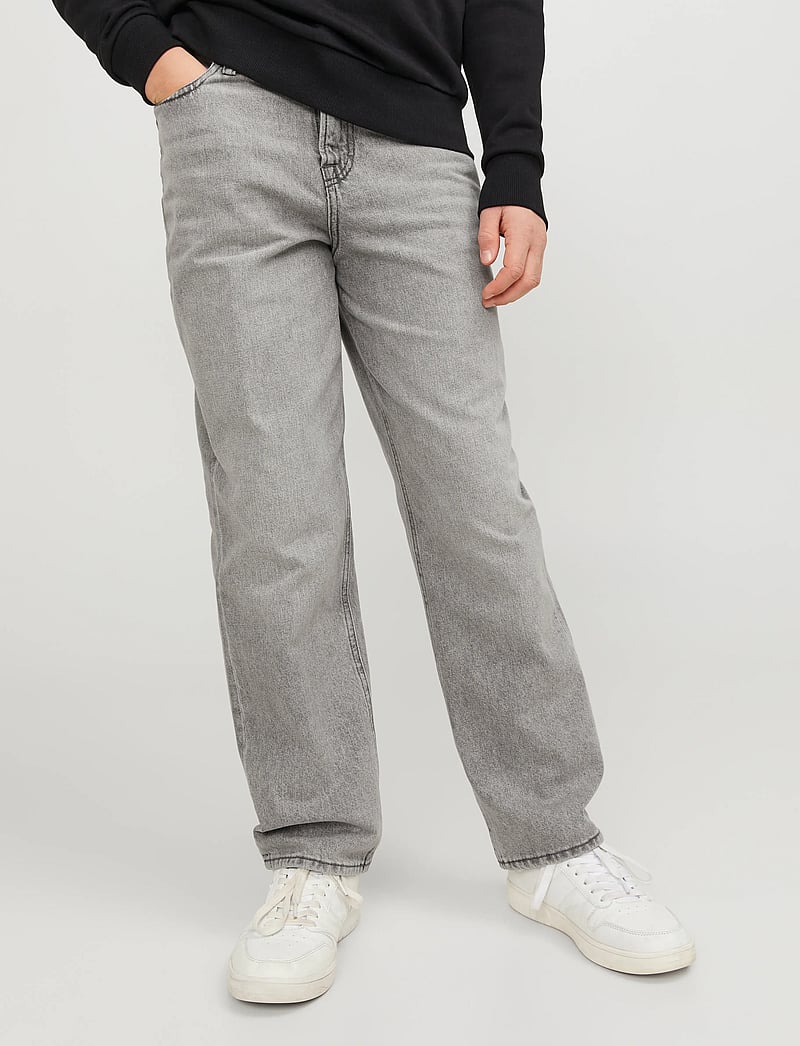 Jack & Jones - JJICHRIS JJORIGINAL AKM 928 NOOS JNR - alt laienevad teksad - grey denim - 0