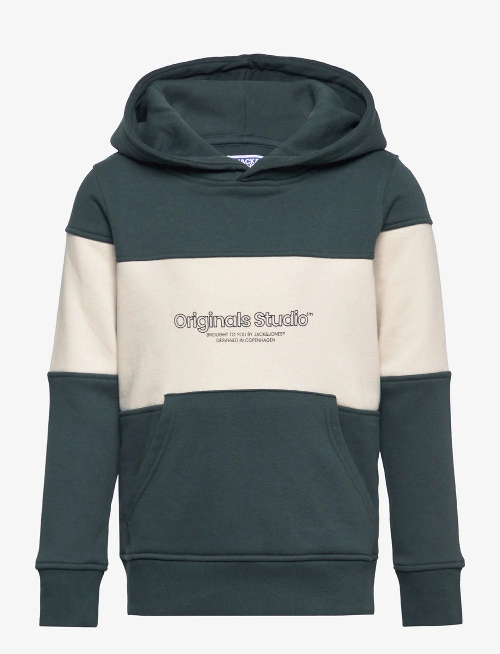 Jack Jones Jorlakewood Block Sweat Hood Bf Jnr Hoodies