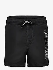 Jack & Jones - JPSTFIJI JJSWIM DOUBLE LOGO LY SN JNR - sweat shorts - black - 0