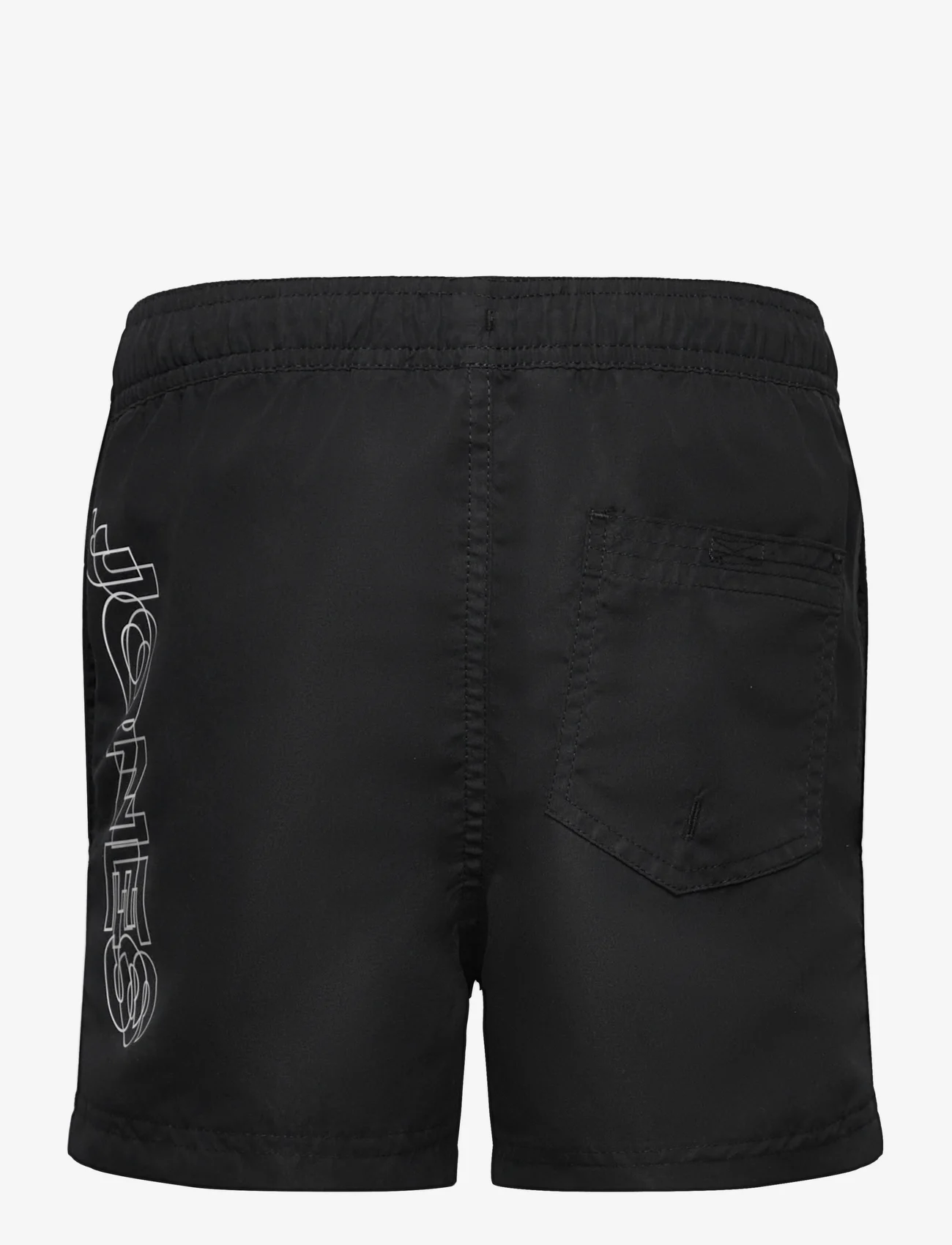 Jack & Jones - JPSTFIJI JJSWIM DOUBLE LOGO LY SN JNR - sweat shorts - black - 1