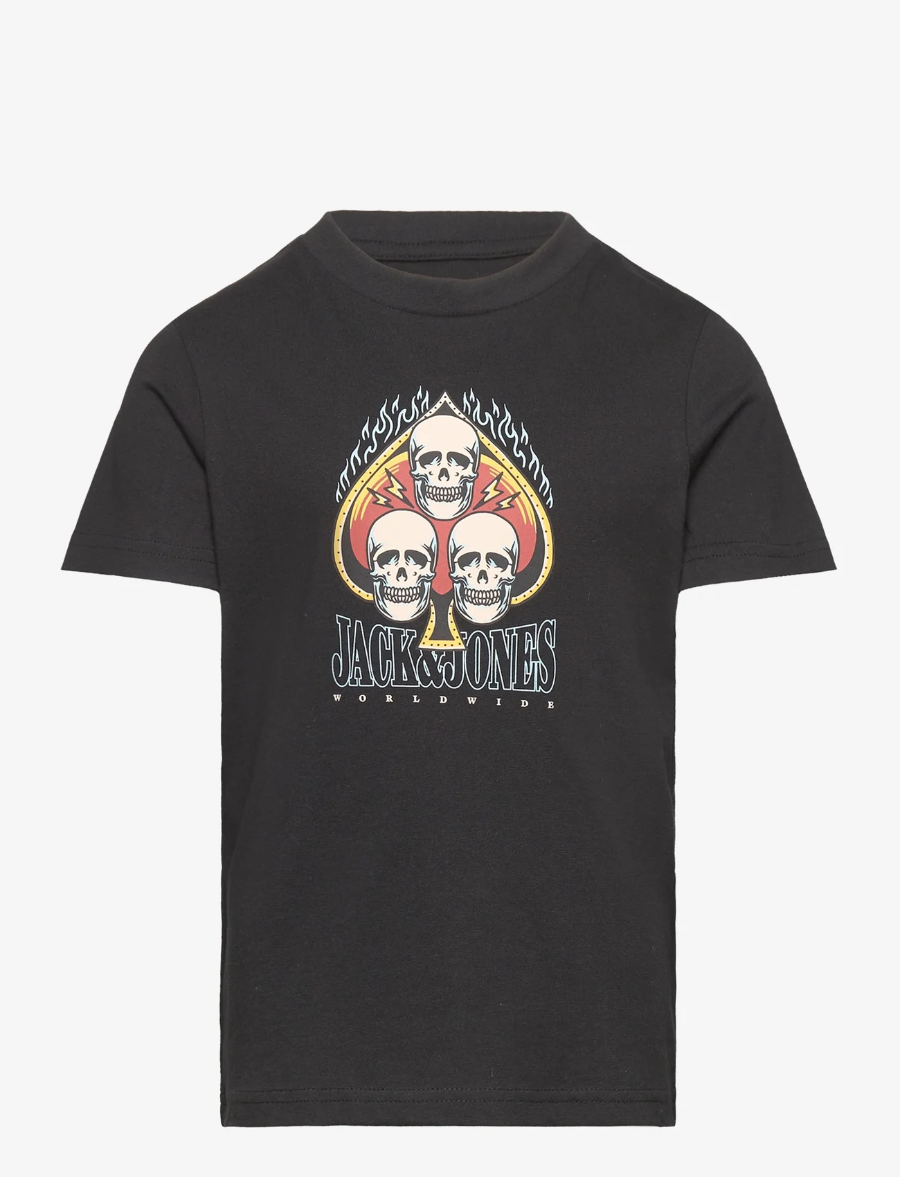 Jack & Jones - JORHEAVENS TEE SS CREW NECK SN JNR - short-sleeved t-shirts - black - 0