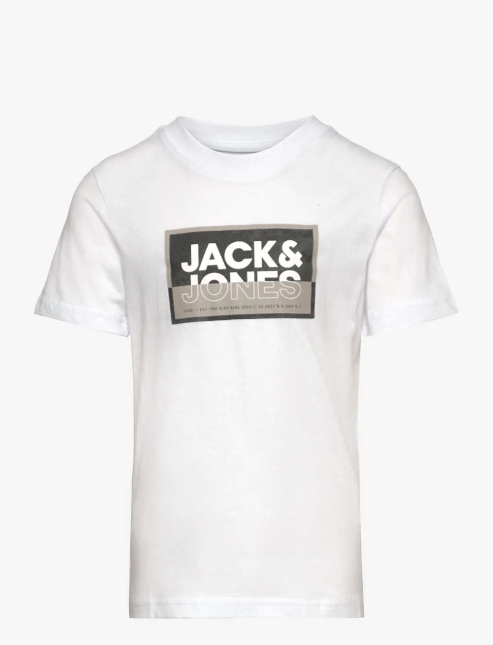 Jack & Jones - JCOLOGAN TEE SS CREW NECK SS24 JNR - kurzärmelige - white - 1