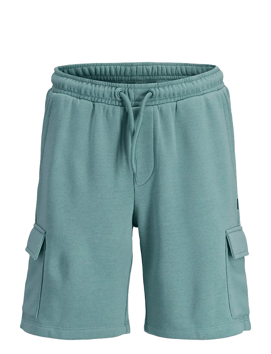 Jack & Jones - JPSTBRADLEY SWEAT CARGO SHORTS SN JNR - cargo shorts - mineral blue - 1