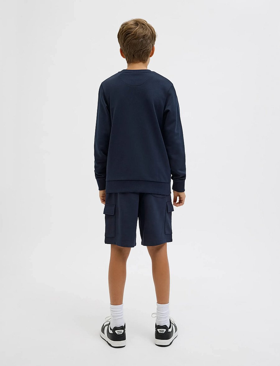 Jack & Jones - JPSTBRADLEY SWEAT CARGO SHORTS SN JNR - cargo shorts - navy blazer - 3