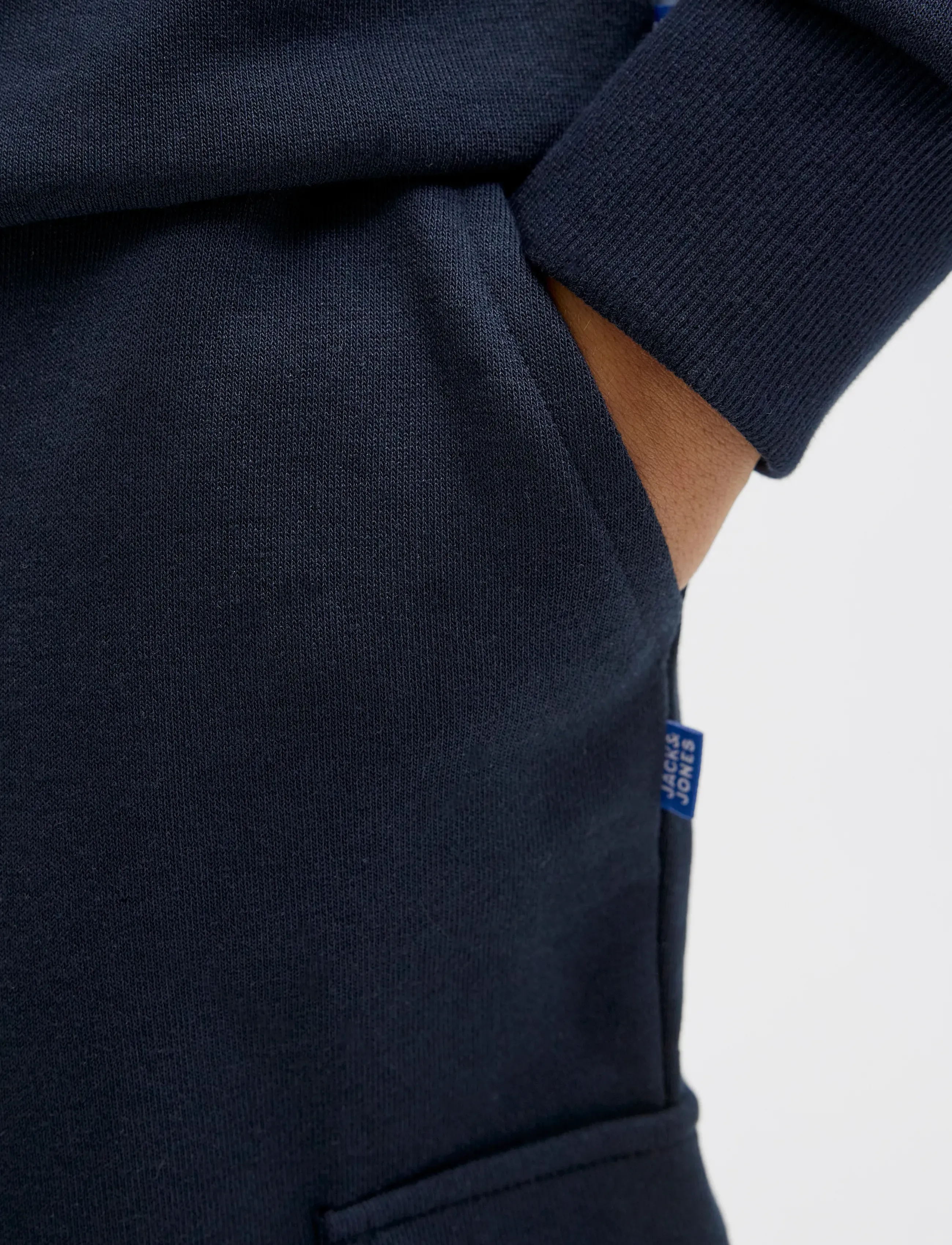 Jack & Jones - JPSTBRADLEY SWEAT CARGO SHORTS SN JNR - cargo shorts - navy blazer - 5
