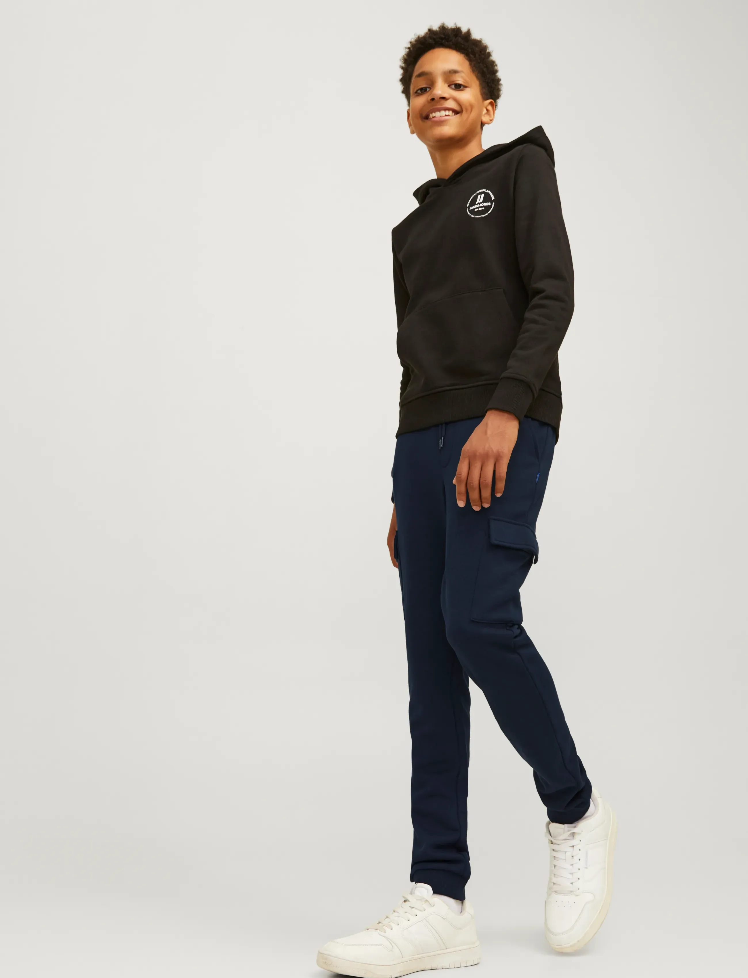 Jack & Jones - JPSTGORDON JJBRADLEY CARGO PAN NOOS JNR - navy blazer - 4