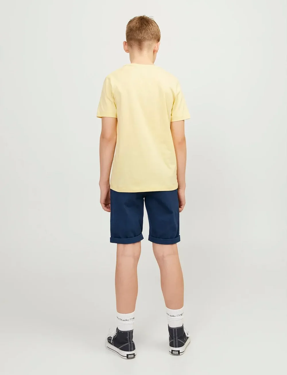 Jack & Jones - JPSTDAVID JJCHINO SHORTS AKM SN JNR - chino-shorts - navy blazer - 5