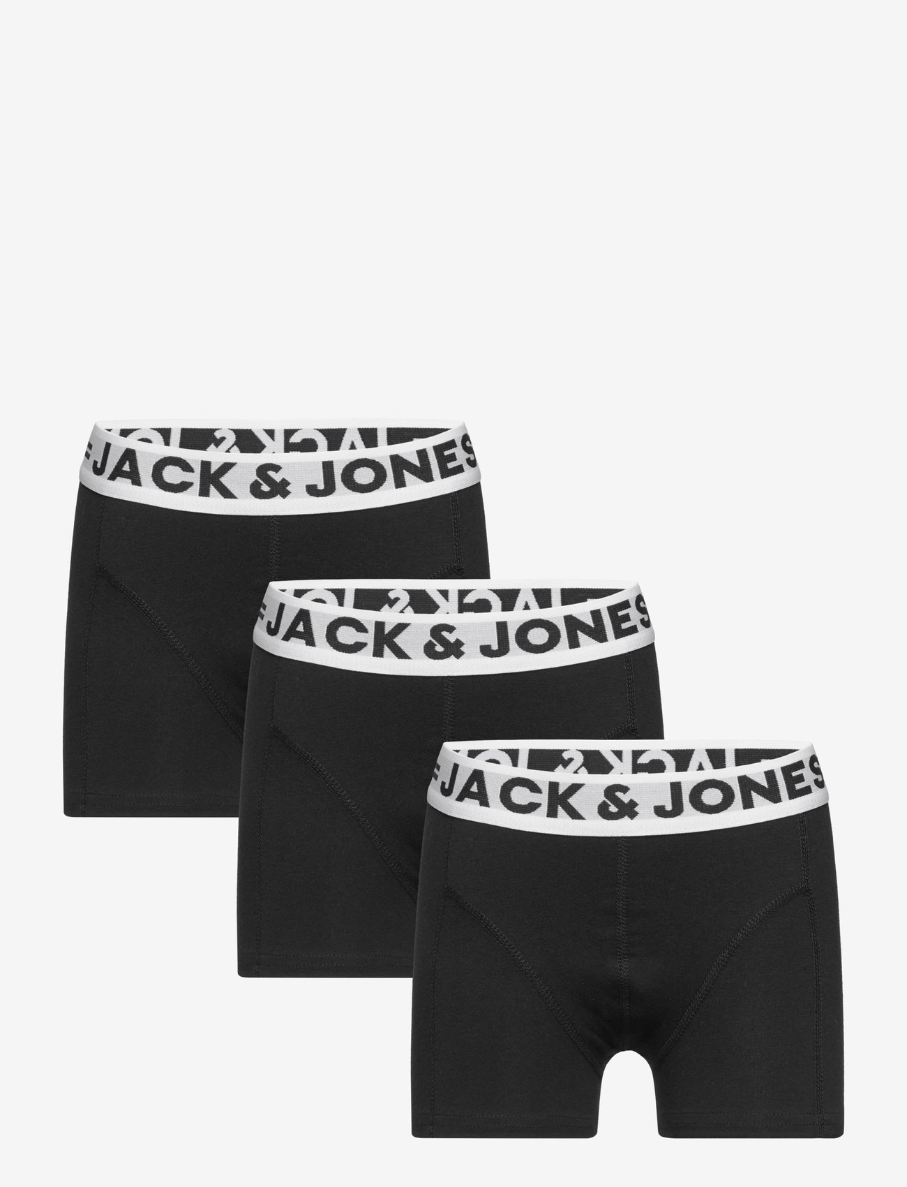 Jack & Jones - SENSE TRUNKS 3-PACK NOOS MNI - püksid - black - 0