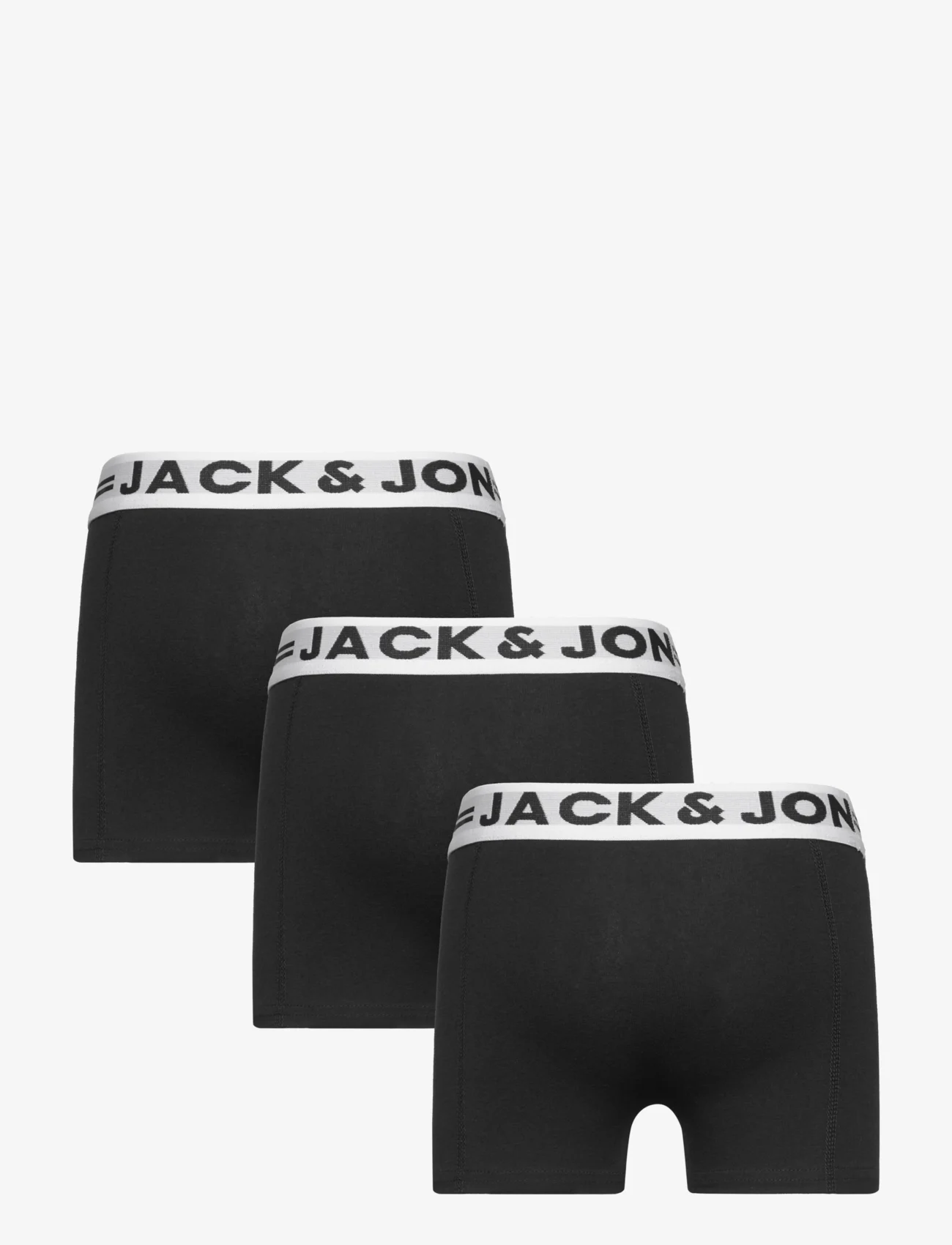 Jack & Jones - SENSE TRUNKS 3-PACK NOOS MNI - apakšbikses - black - 1