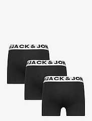Jack & Jones - SENSE TRUNKS 3-PACK NOOS MNI - apatinės kelnaitės - black - 1