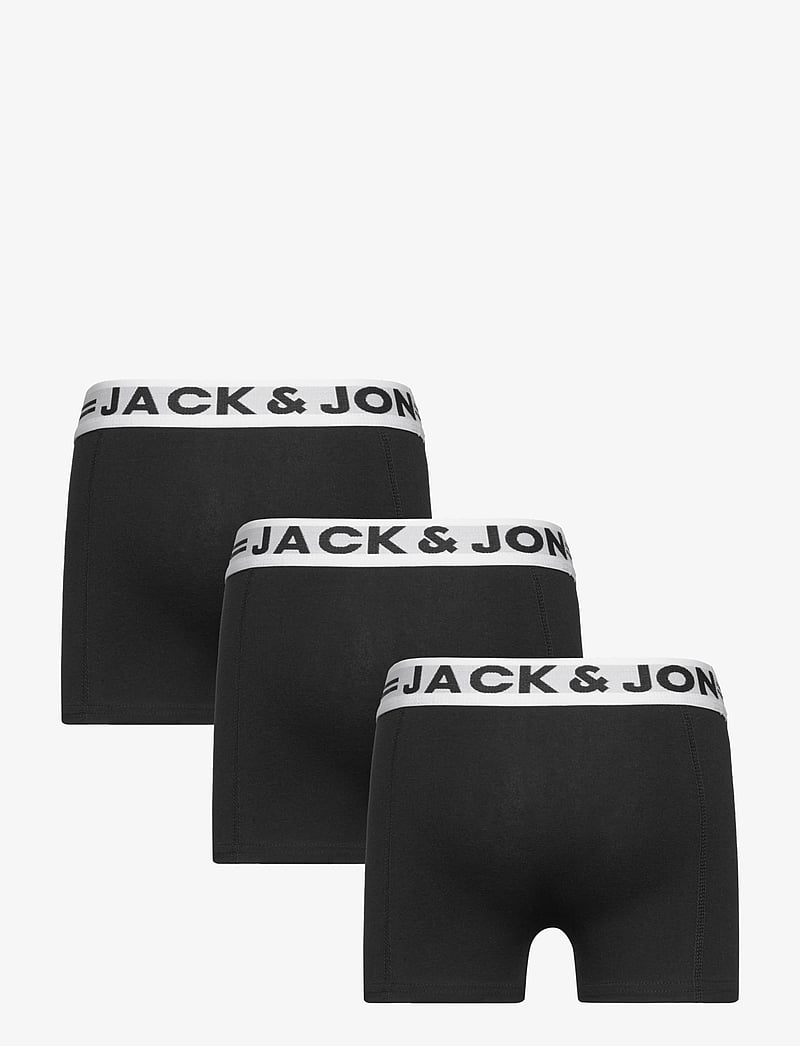 Jack & Jones - SENSE TRUNKS 3-PACK NOOS MNI - apatinės kelnaitės - black - 2