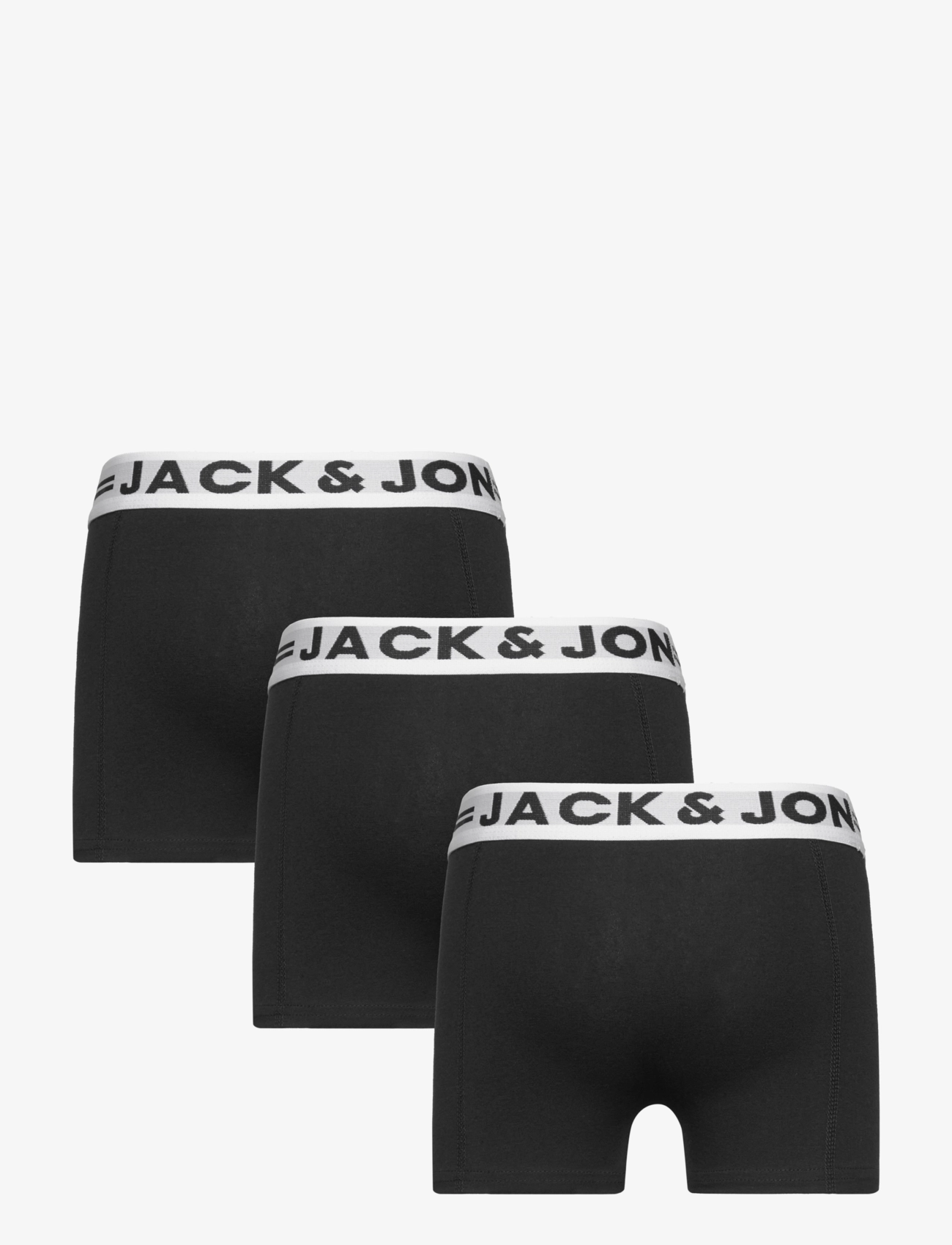 Jack & Jones - SENSE TRUNKS 3-PACK NOOS MNI - underbukser - black - 2