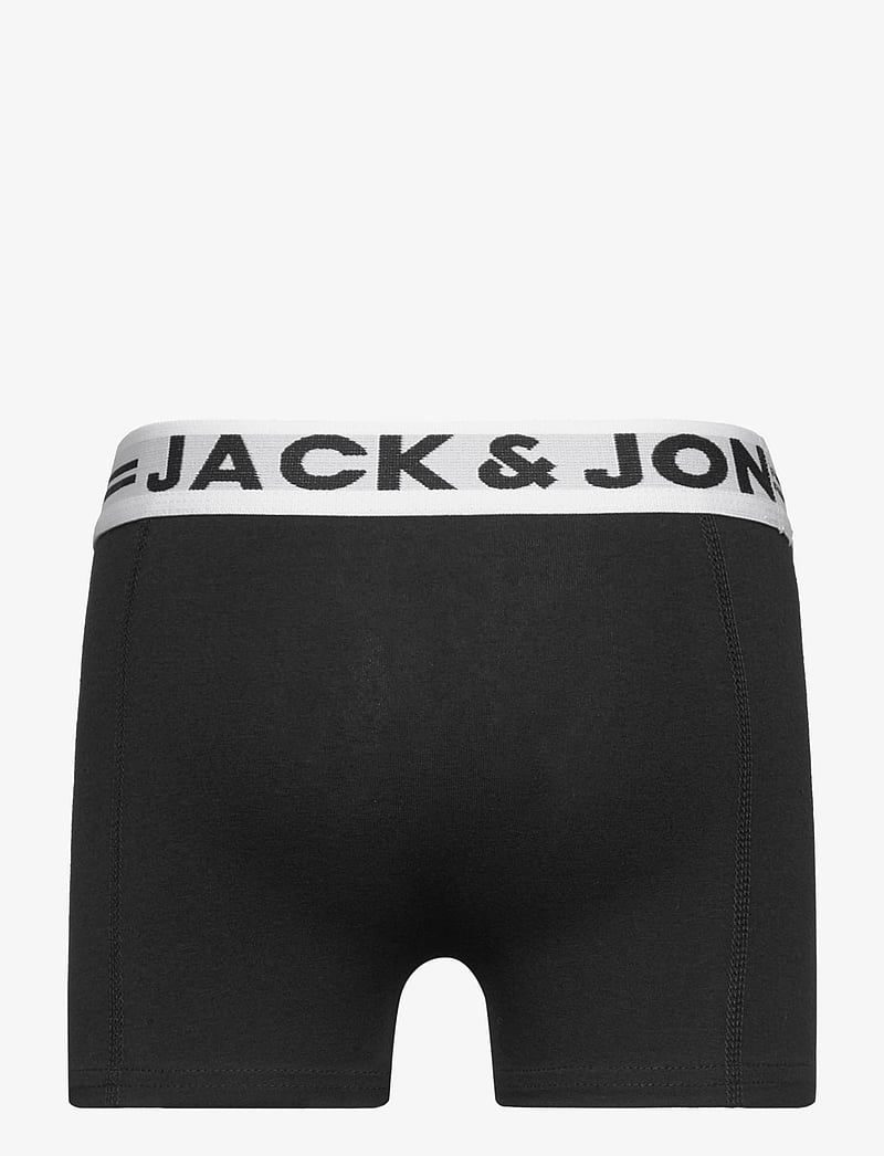 Jack & Jones - SENSE TRUNKS 3-PACK NOOS MNI - apatinės kelnaitės - black - 4