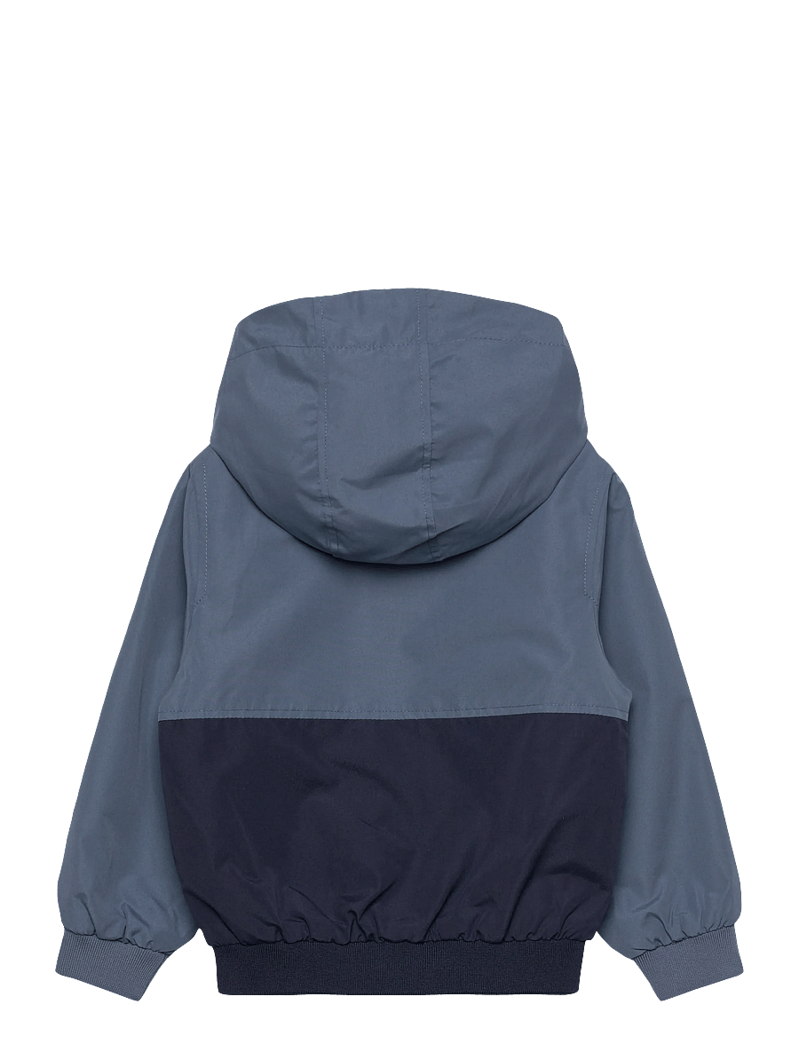 Jack & Jones - JJERUSH BLOCKING HOOD BOMBER NOOS MNI - kurtka wiatrówka - blue mirage - 1