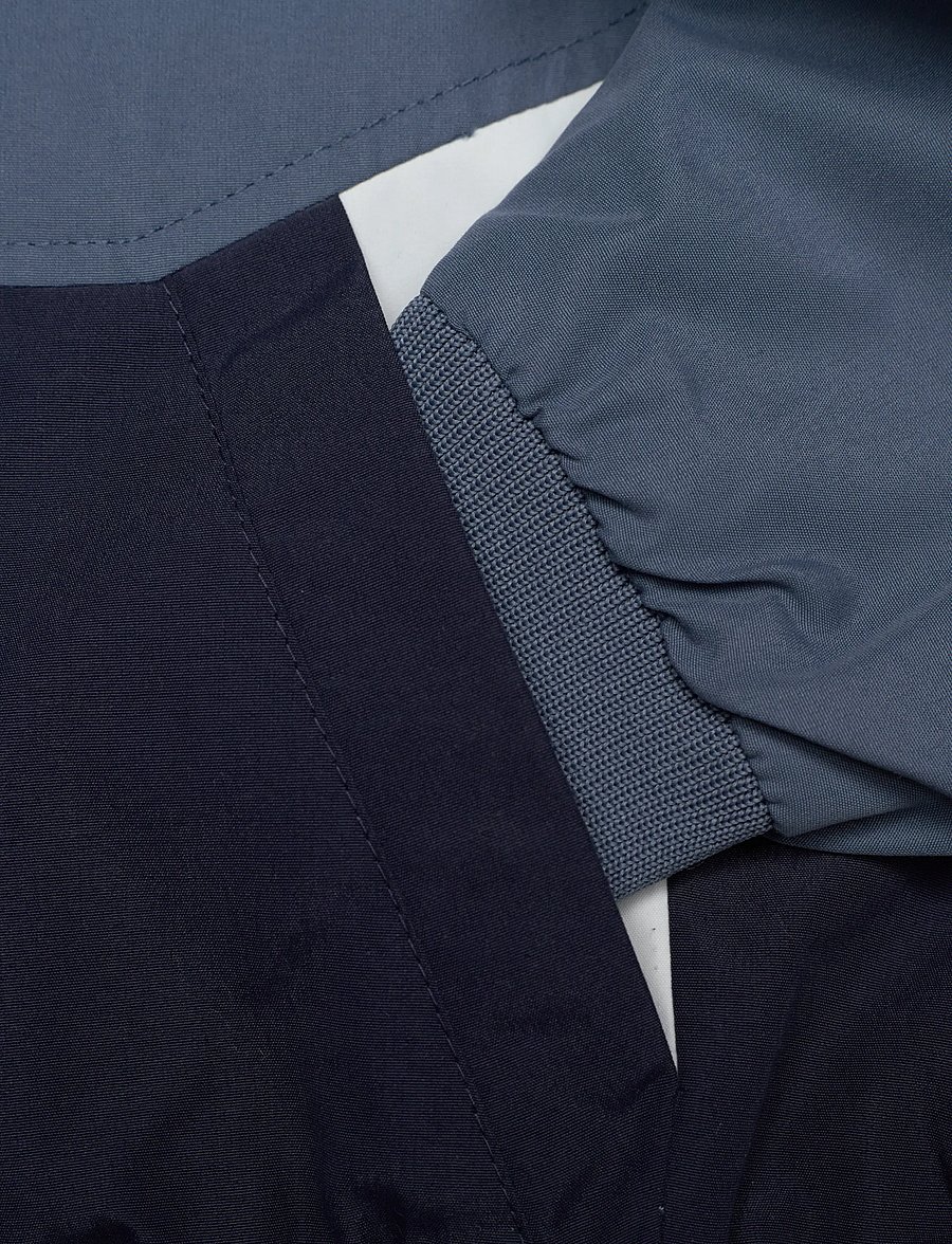 Jack & Jones - JJERUSH BLOCKING HOOD BOMBER NOOS MNI - kurtka wiatrówka - blue mirage - 4